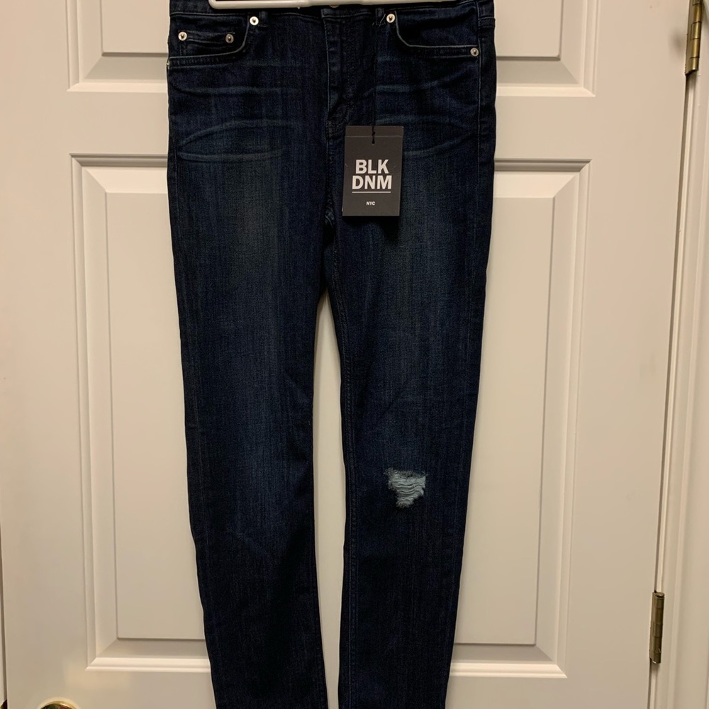 NWT BLK DNM dark jeans
